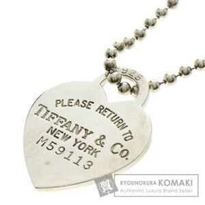 Tiffany Return to Tiffany Heart Necklace Silver